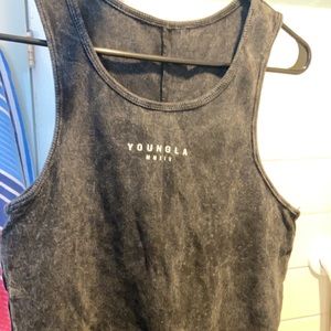 YoungLA wavy ribbed tank